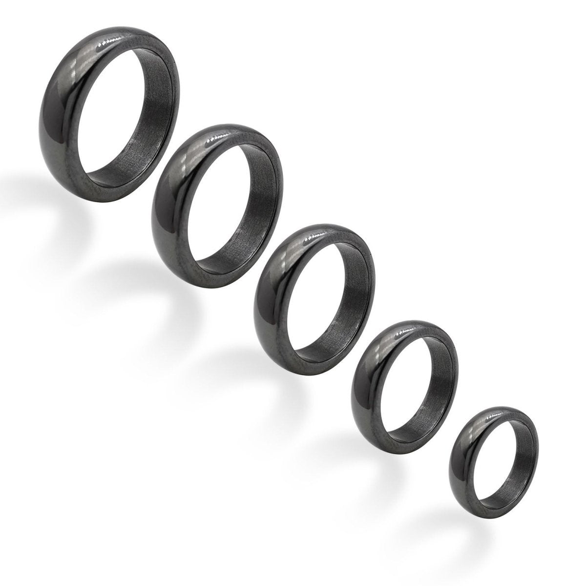 Anillo magnético de hematita para protección contra campos electromagnéticos