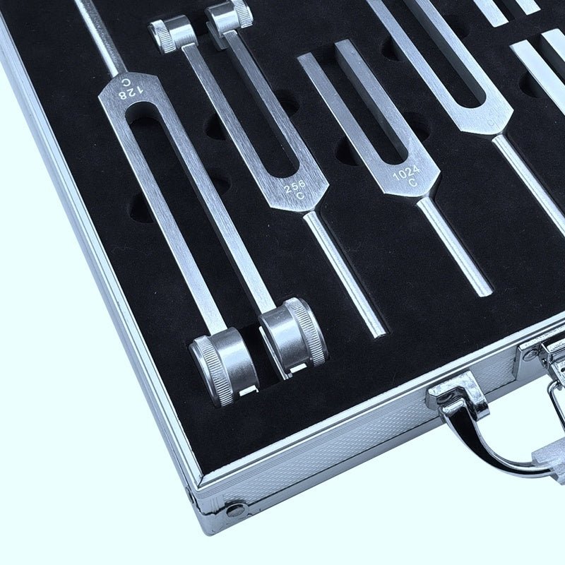 Aluminum Alloy Tuning Fork Set Of Six for Vibration Therapy