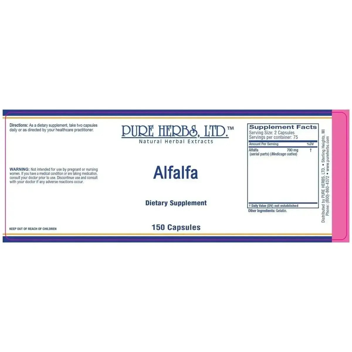 Alfalfa (Medicago sativa) for Digestive & Cholesterol Support - Futures ETC Tincture