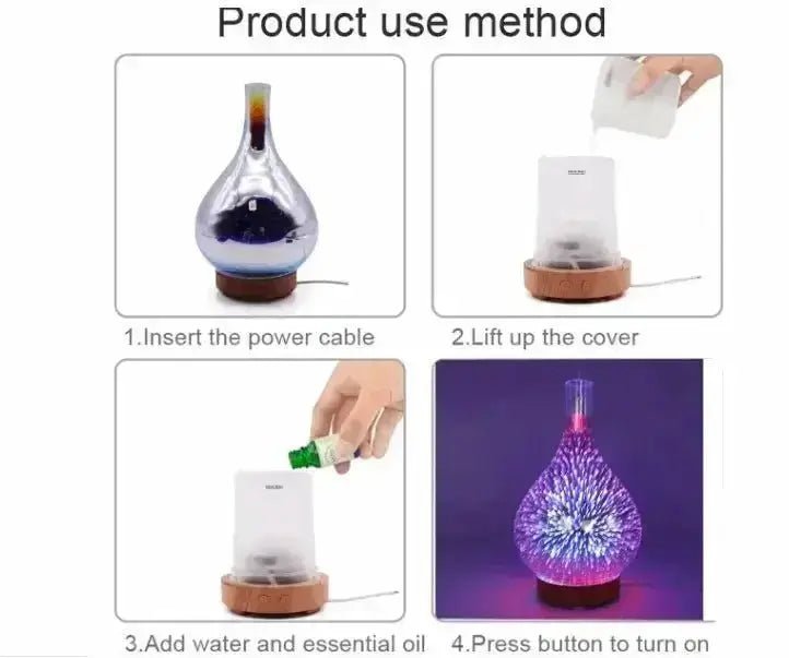 Firework Ultrasonic Diffuser - Futures ETC Aromatherapy