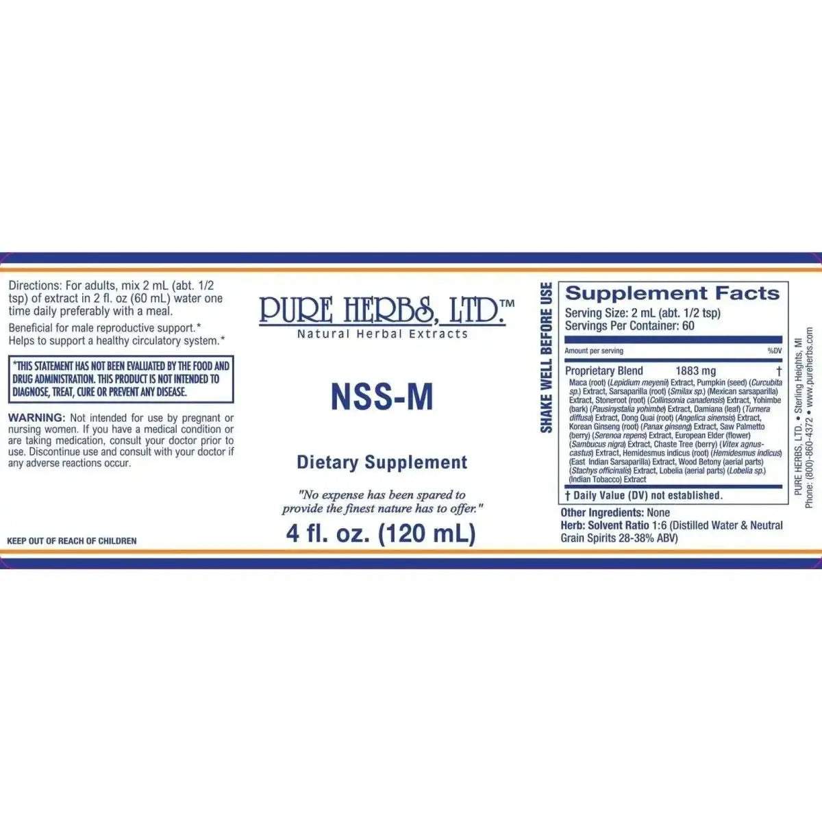 NSS - M (Reformulated) - Futures ETC Tincture