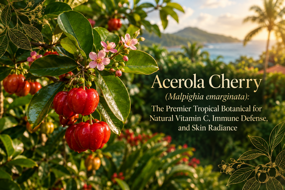 Acerola Cherry (Malpighia emarginata): The Premier Tropical Botanical for Natural Vitamin C, Immune Defense, and Skin Radiance - Futures ETC