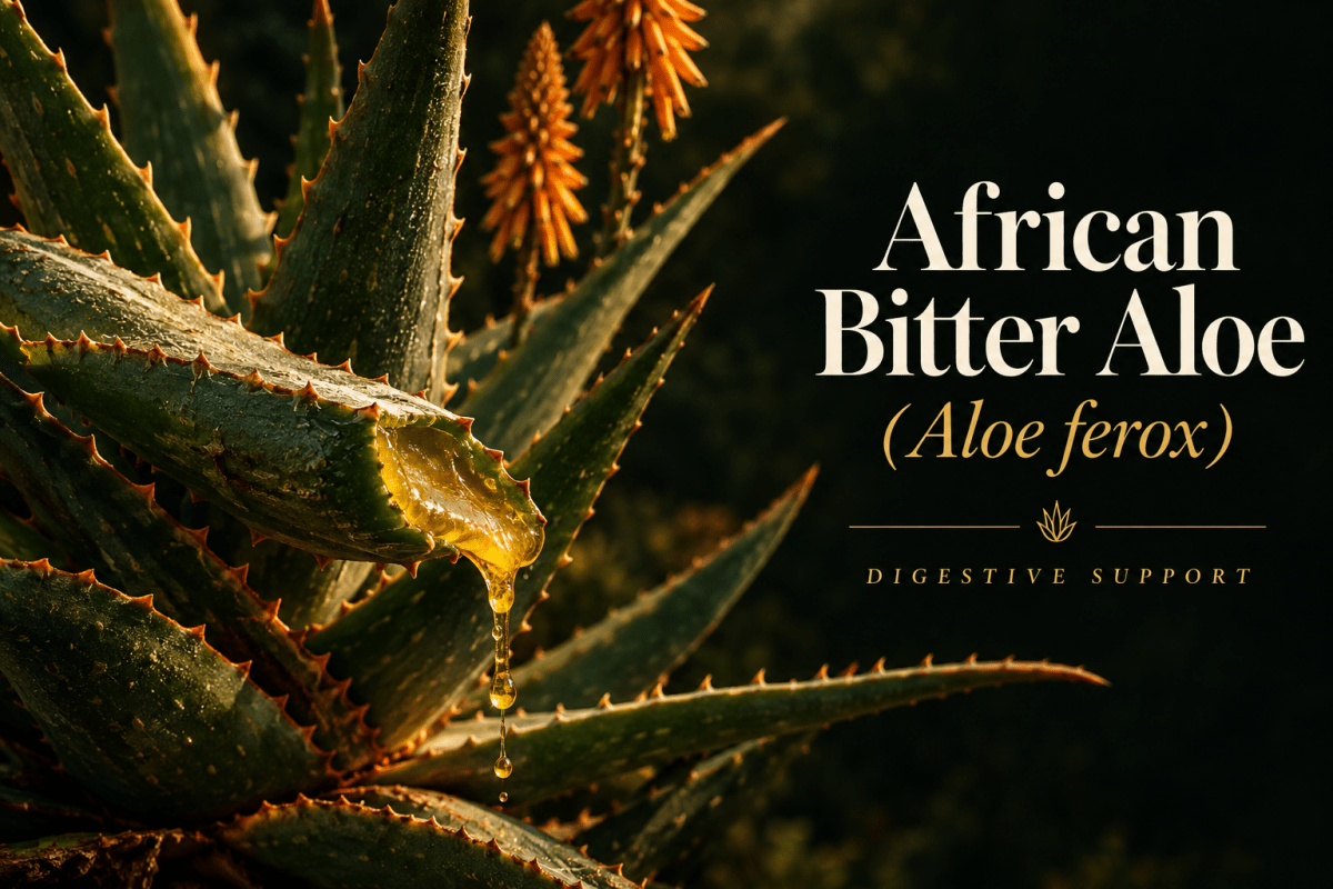 African Bitter Aloe (Aloe Ferox): Science, Aloin Mechanics, and Digestive Support - Futures ETC