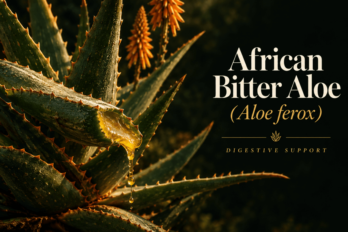 African Bitter Aloe (Aloe Ferox): Science, Aloin Mechanics, and Digestive Support - Futures ETC