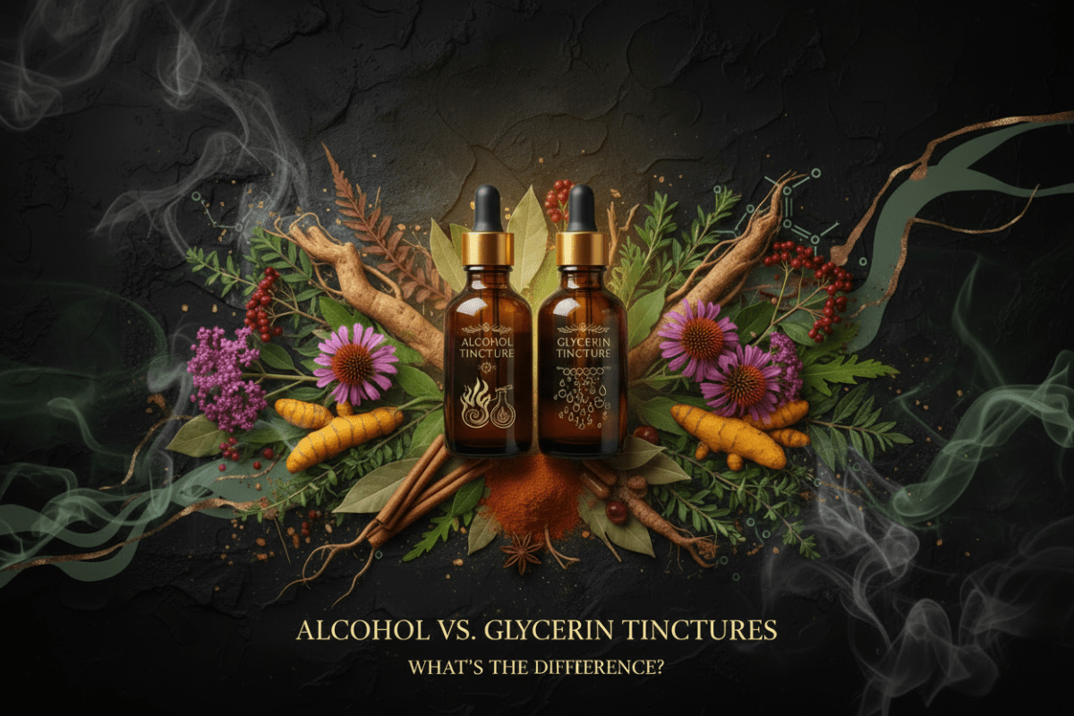 Alcohol vs Glycerin Tinctures: What's the Difference? - Futures ETC