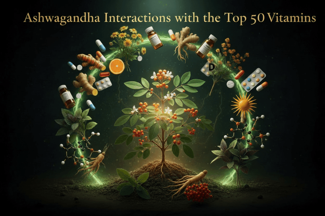 Ashwagandha Interactions with the Top 50 Vitamins & Cofactors - Futures ETC