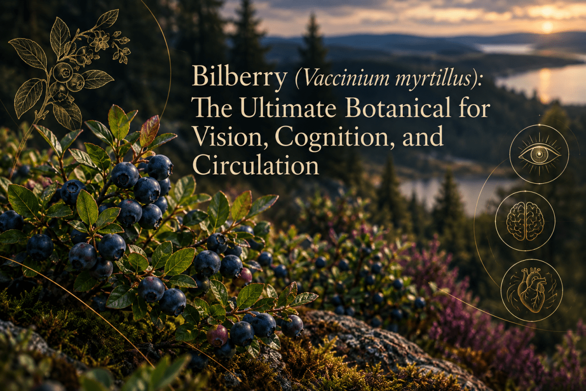 Bilberry (Vaccinium myrtillus): The Ultimate Botanical for Vision, Cognition, and Circulation - Futures ETC