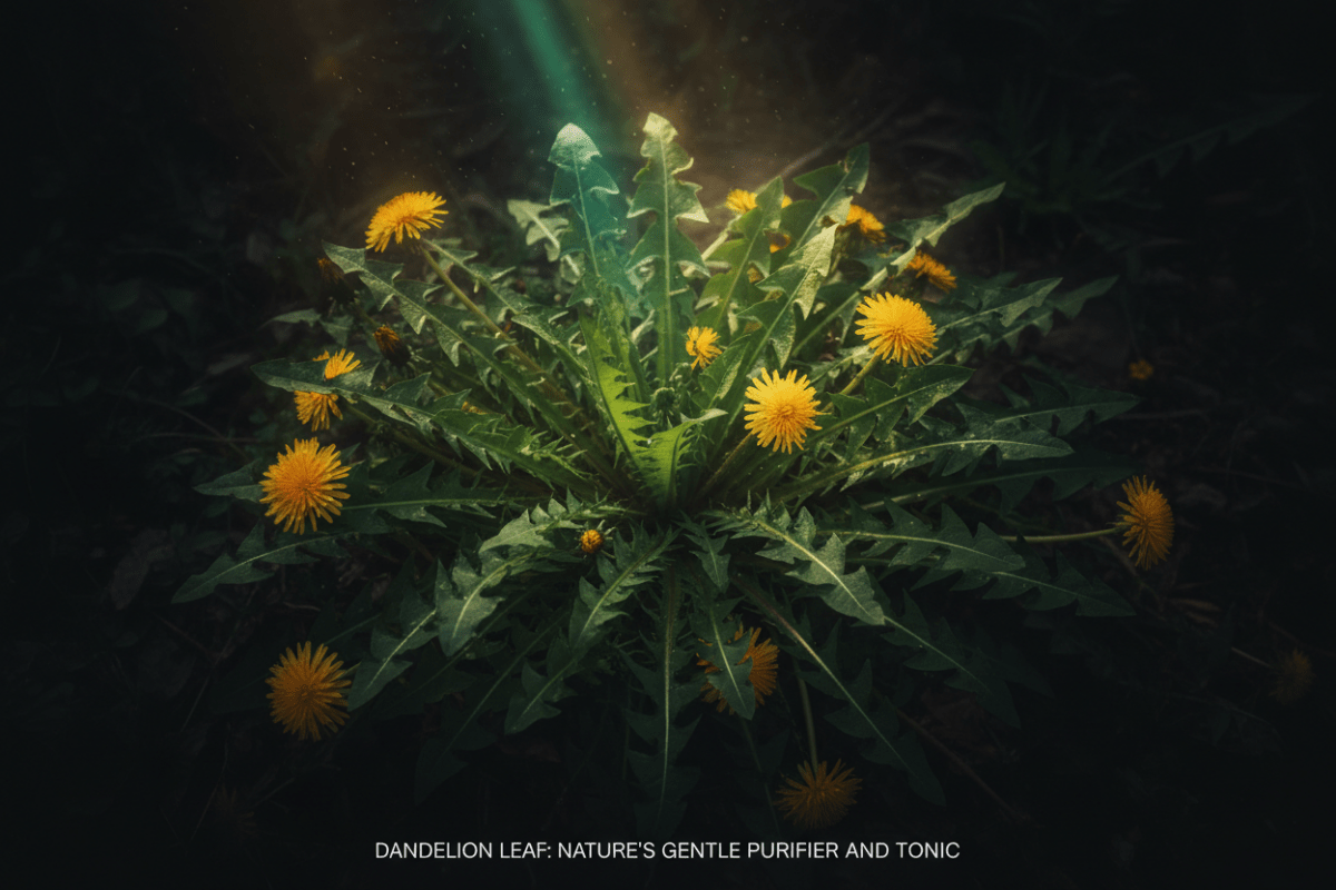 Dandelion Leaf: Nature’s Gentle Purifier and Tonic - Futures ETC