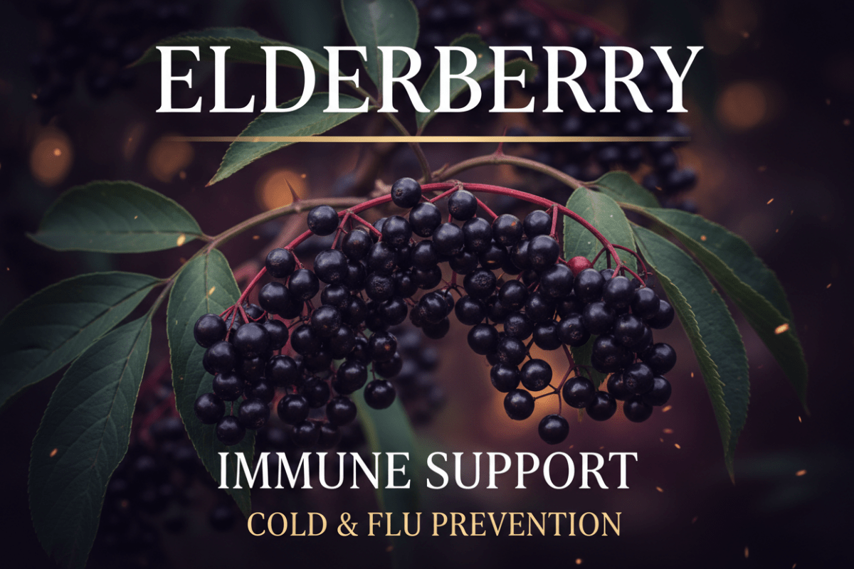 Elderberry for Immune Support, Cold & Flu Prevention - Futures ETC