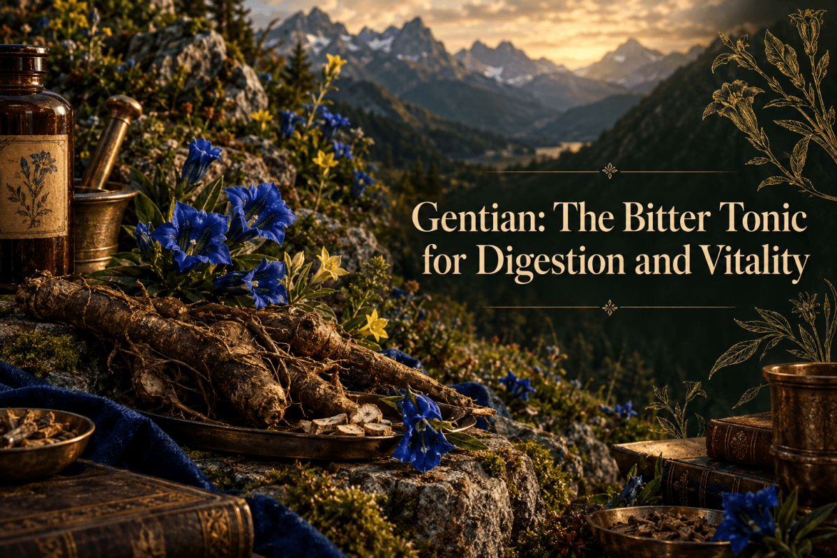 Gentian Benefits &amp; History: What Is Gentiana &amp; Closed Bottle Gentian - Futures ETC