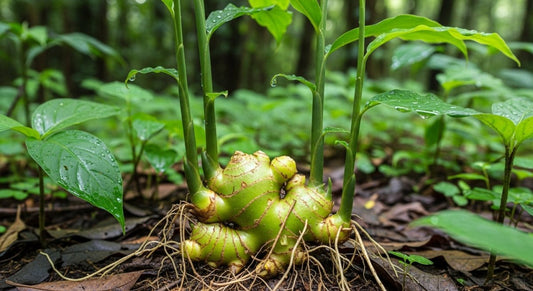 Green Ginger Root in its natural Habitat - Futures ETC