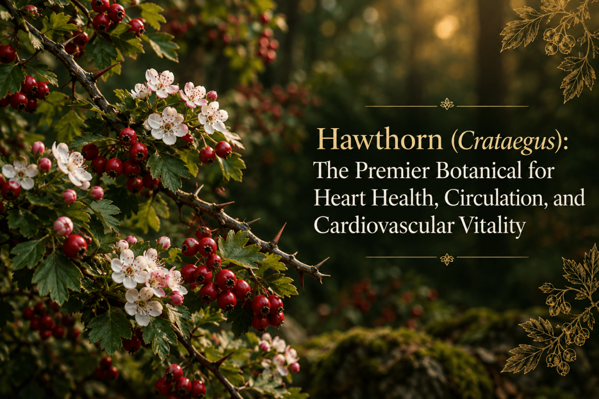 Hawthorn (Crataegus): The Premier Botanical for Heart Health, Circulation, and Cardiovascular Vitality - Futures ETC