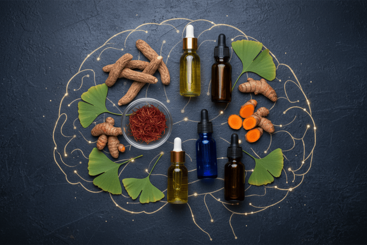 Herbs for Brain Health — Memory, Focus, Brain Fog, Anxiety, Depression, and Neuroprotection - Futures ETC