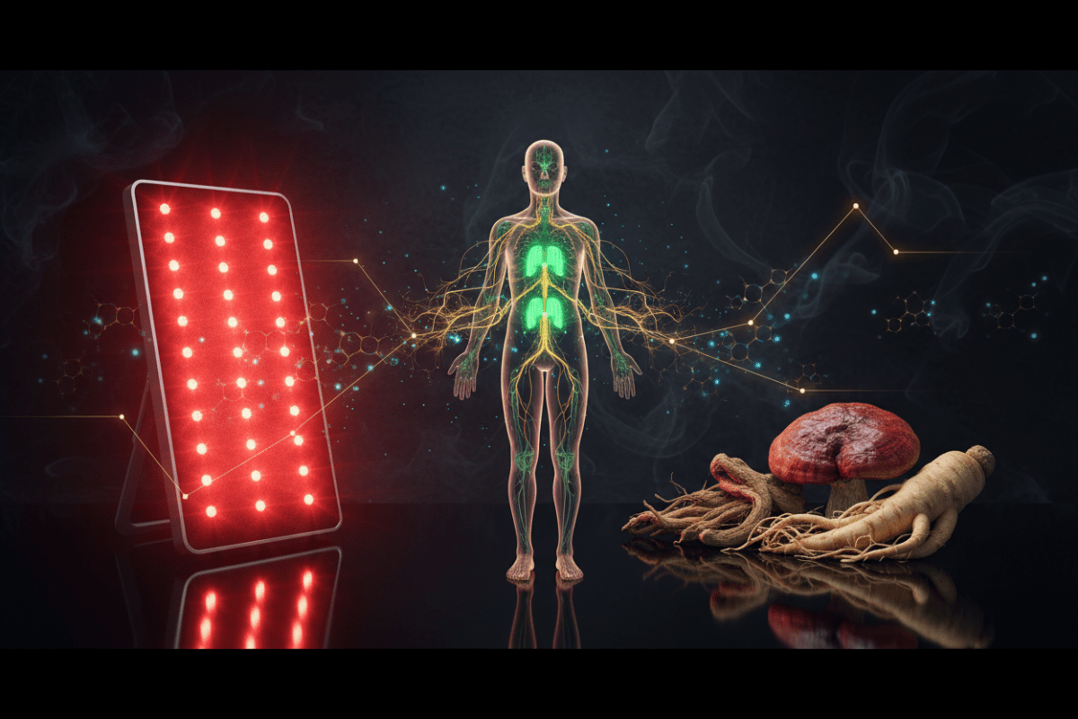 Red Light Therapy + Adaptogens: Can You Stack Them for Better Results? - Futures ETC