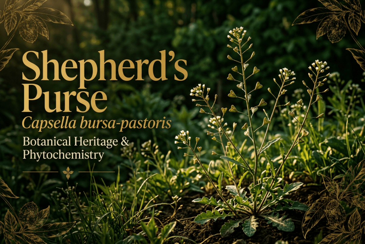 Shepherd’s Purse (Capsella bursa-pastoris): The Premier Botanical Styptic for Vascular Integrity, Uterine Tone, and Hemostatic Balance - Futures ETC