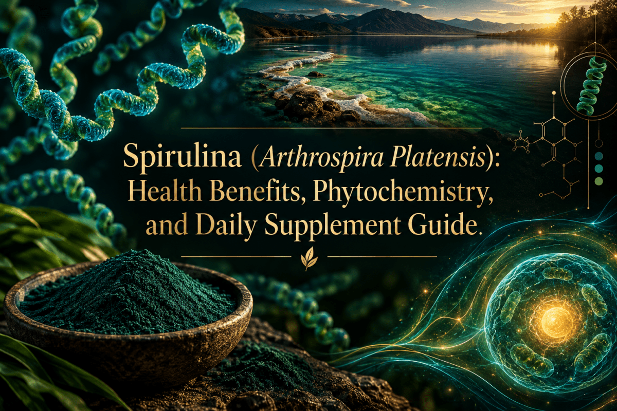 Spirulina (Arthrospira Platensis): Health Benefits, Phytochemistry, and Daily Supplement Guide - Futures ETC