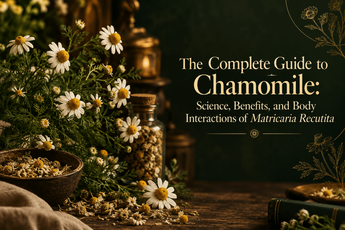 The Complete Guide to Chamomile: Science, Benefits, and Body Interactions of Matricaria Recutita - Futures ETC