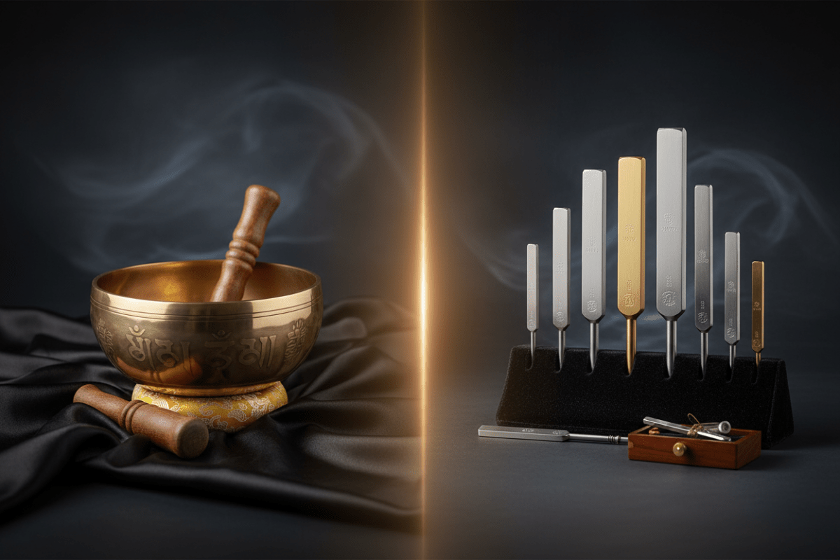 Tibetan Singing Bowls vs. Tuning Forks: Which Sound Therapy Tool Is Right for You? - Futures ETC