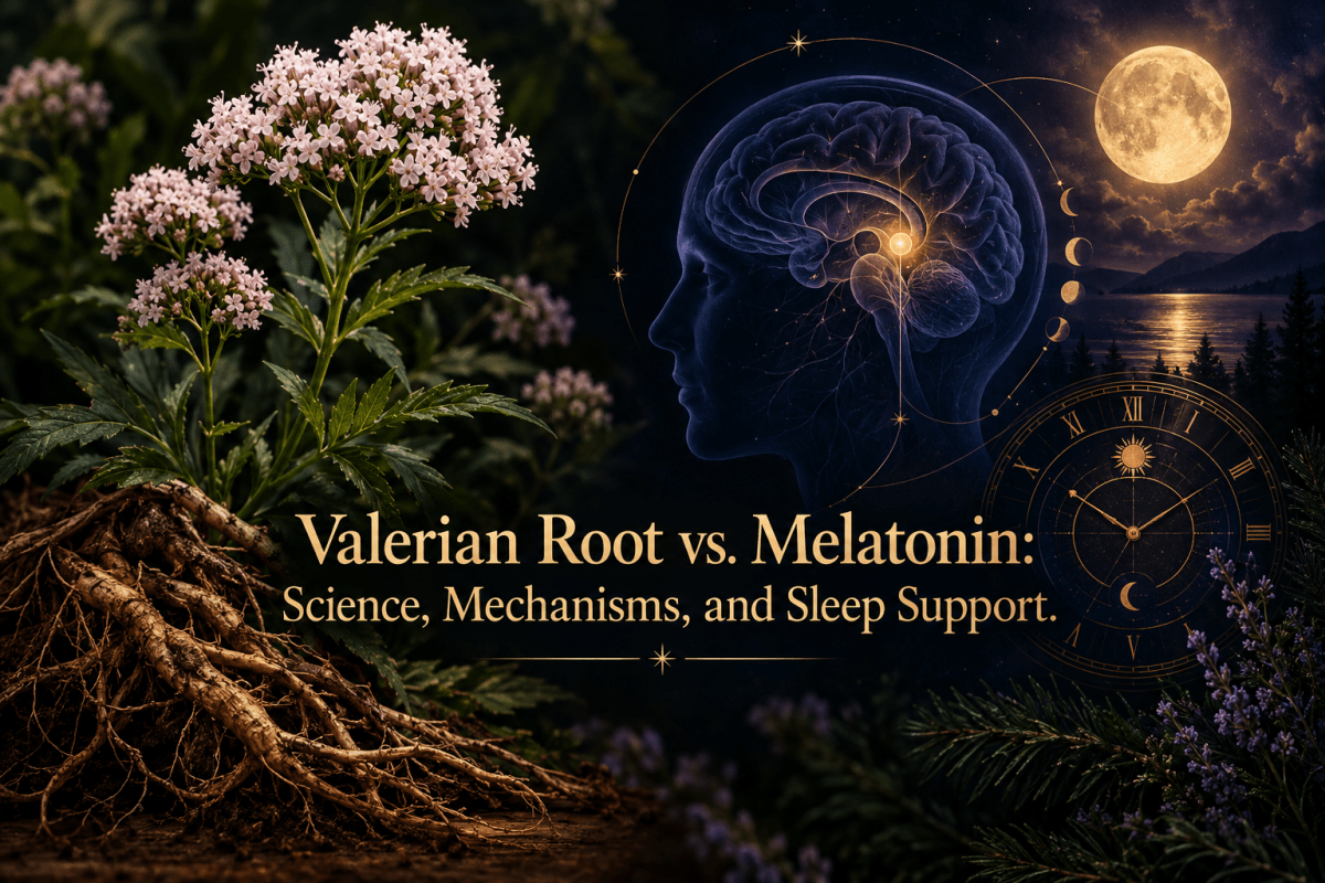 Valerian Root vs. Melatonin: Science, Mechanisms, and Sleep Support - Futures ETC