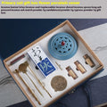 Juego de quemador de incienso de cobre – Kit de herramientas para aromaterapia y meditación