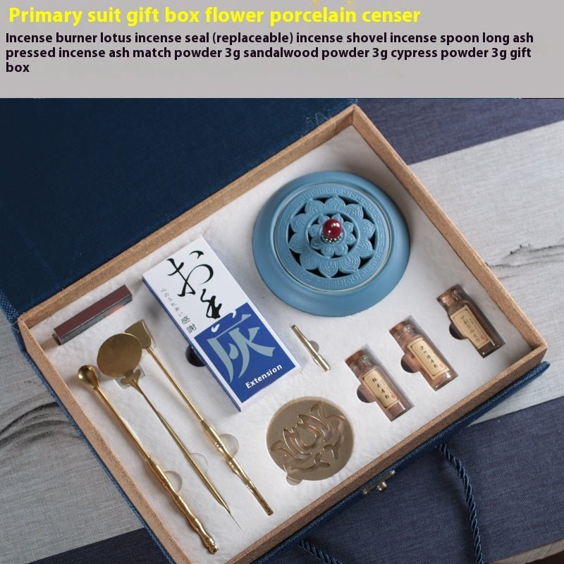 Kit d'encensoir en cuivre – Kit d'outils d'aromathérapie et de méditation