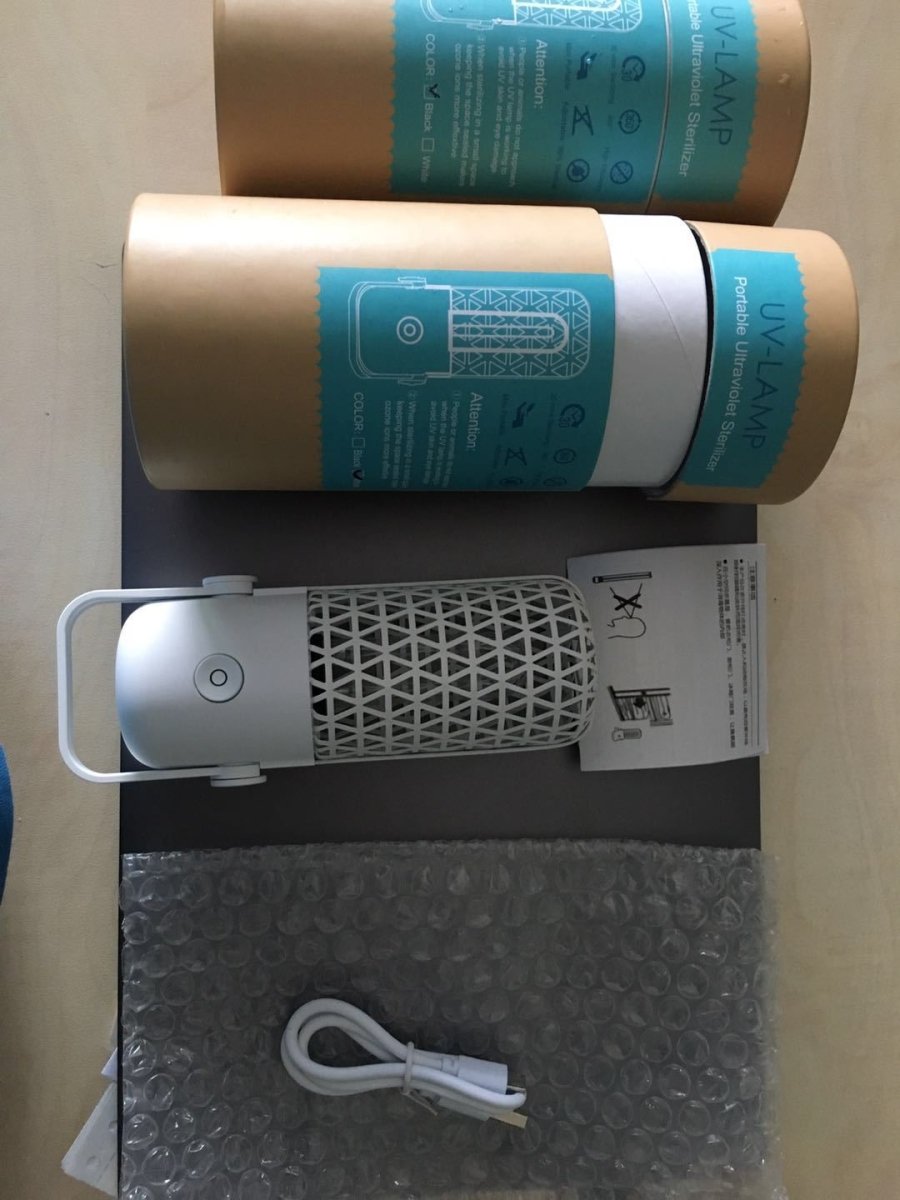 Portable UV-C germicidal lamp Futures ETC