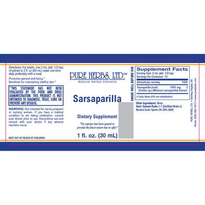 Sarsaparilla (Smilax)