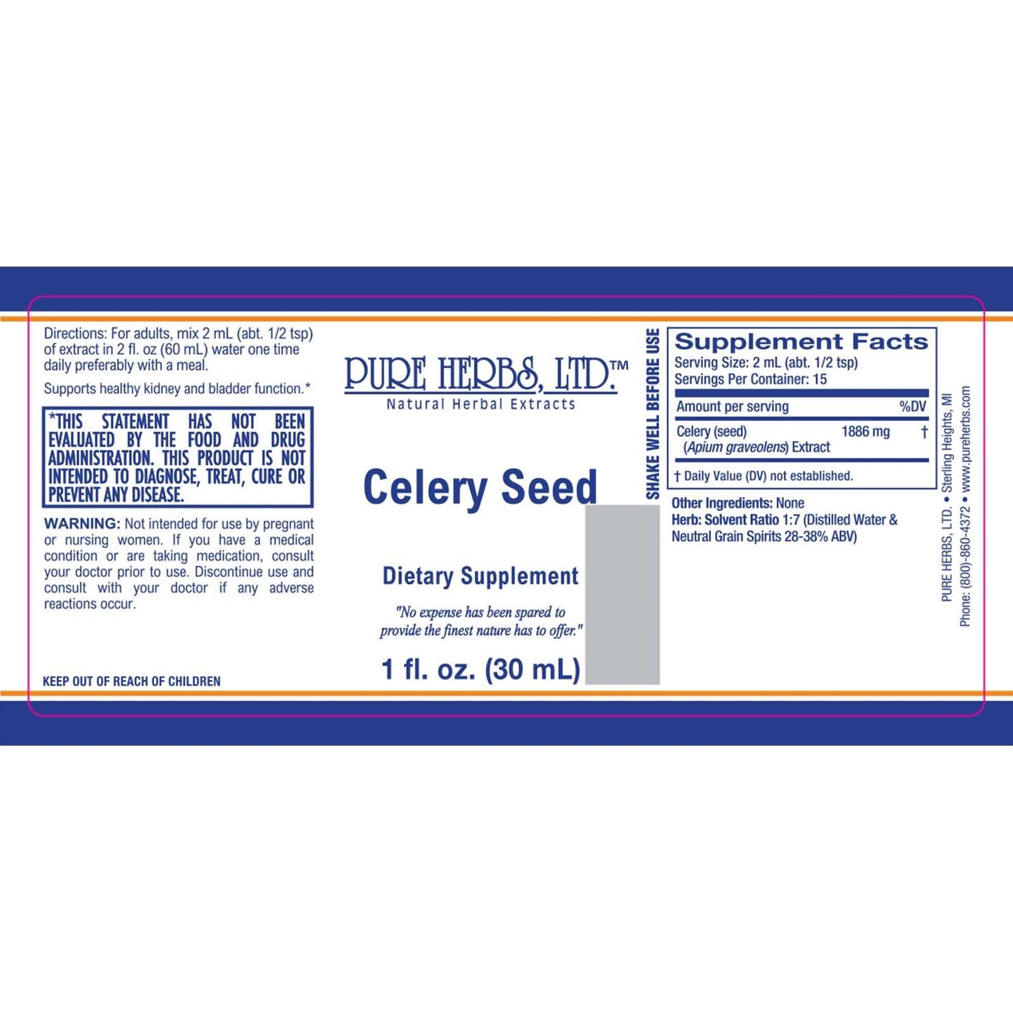 Celery Seed (Apium graveolens)