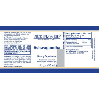 Ashwagandha (Withania somnifera)