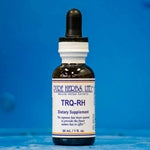 TRQ-RH (Angelica, Brewer's Yeast, Chamomile, Chickweed, Hops, Kava Kava, Licorice Root, Passion Flower, Peppermint Leaf, Red Raspberry Leaf, Rice Bran, Rosemary, Scullcap, St. John's Wort, Valerian Root, White Oak Bark)