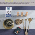 Kit d'encensoir en cuivre – Kit d'outils d'aromathérapie et de méditation