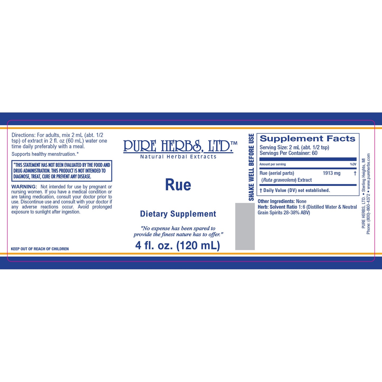 Rue (Ruta graveolens)