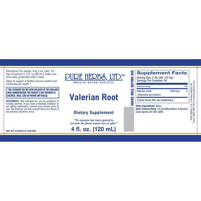 Valerian Root (Valeriana officinalis)