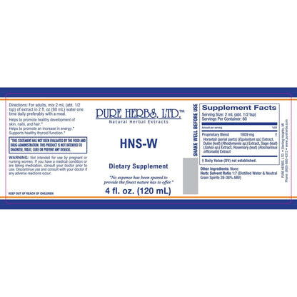 HNS-W (Dulse, Horsetail, Rosemary, Sage)