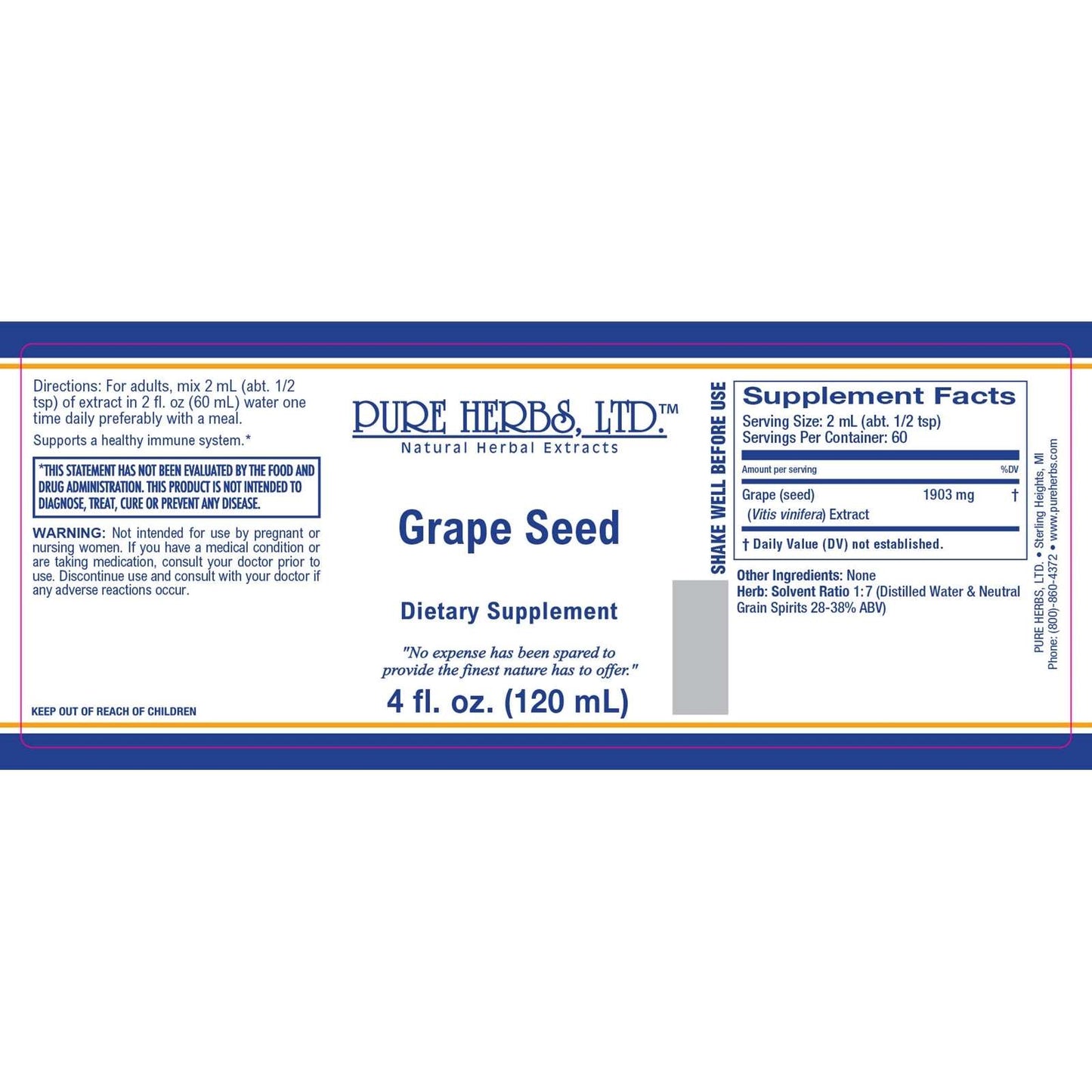 Grape Seed (Vitis vinifera)