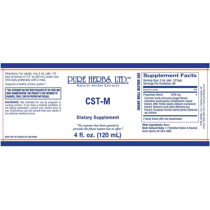 CST-M (Barberry, Celandine, Milk Thistle, Sanicle, Turmeric)