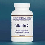 Vitamina C (comprimidos de liberación prolongada, 120 unidades, 1000 mg)