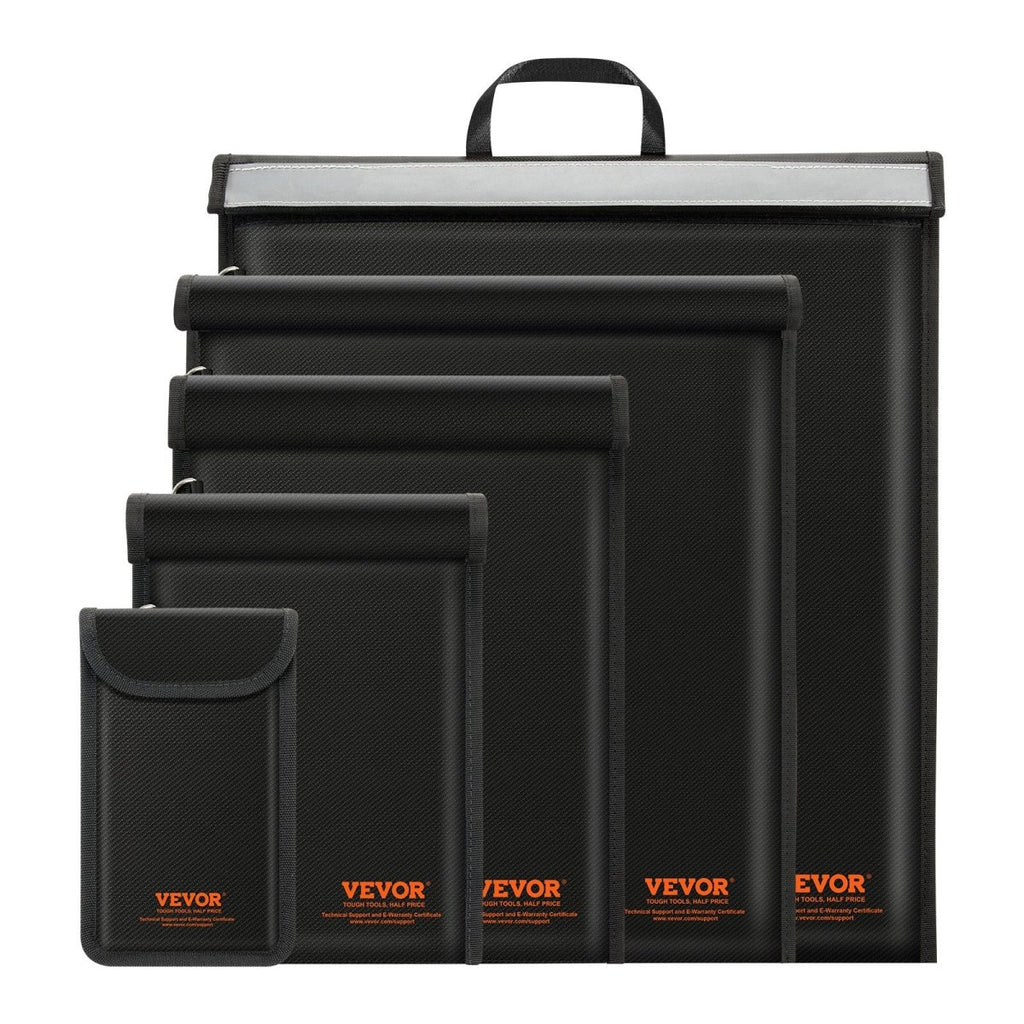 4 Pack Faraday Bag for EMF Protection, Anti-Theft, Anti-Hacking