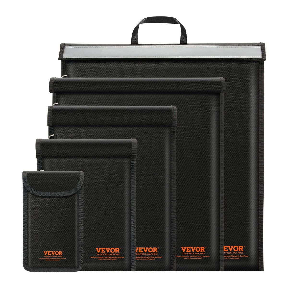 4 Pack Faraday Bag for EMF Protection, Anti-Theft, Anti-Hacking