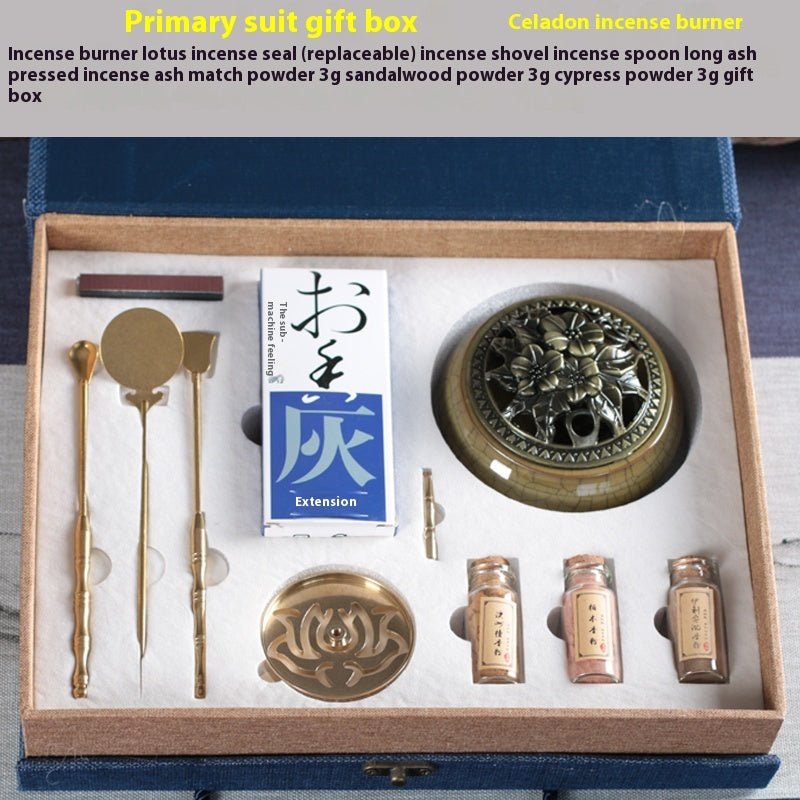 Kit d'encensoir en cuivre – Kit d'outils d'aromathérapie et de méditation