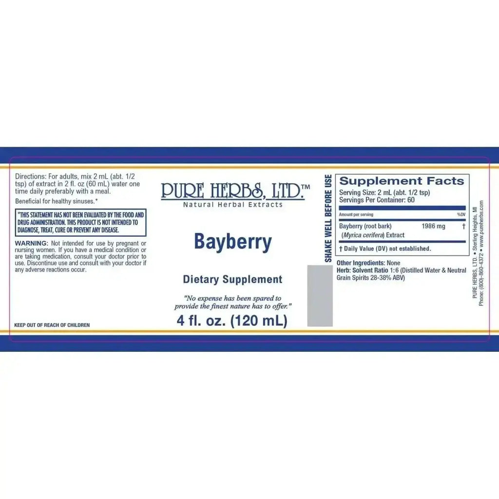 Bayberry (Myrica cerifera) - Futures ETC Tincture
