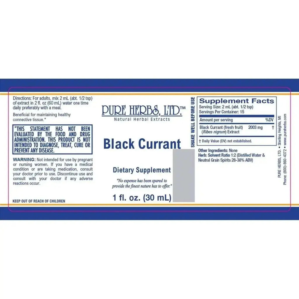 Black Currant (Ribes nigrum) - Futures ETC Tincture