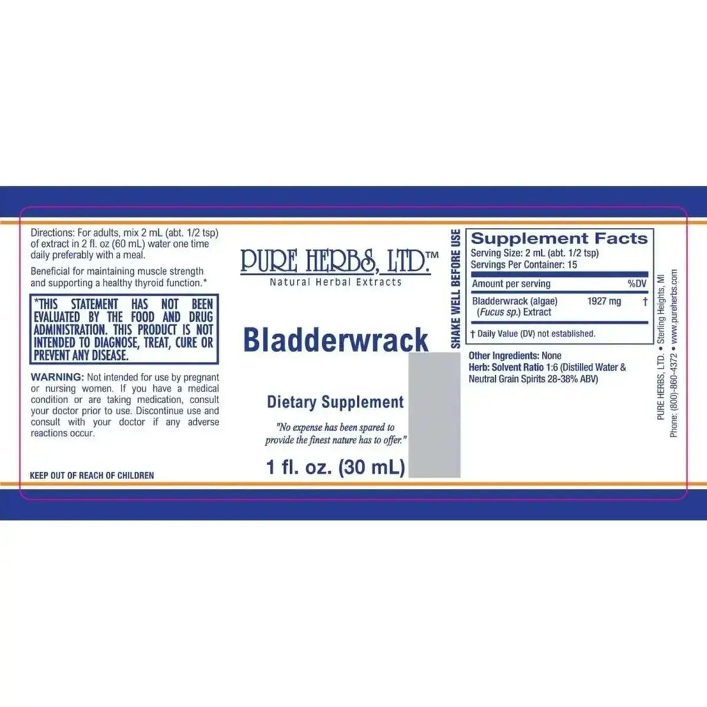 Bladderwrack (Fucus vesiculosus) - Futures ETC Tincture