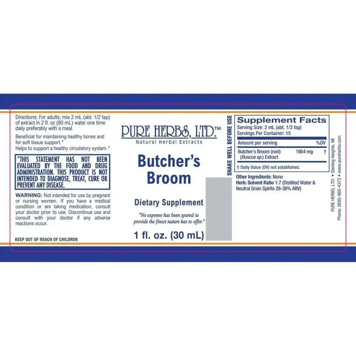 Butcher's Broom (Ruscus Aculeatus) - Futures ETC Tincture