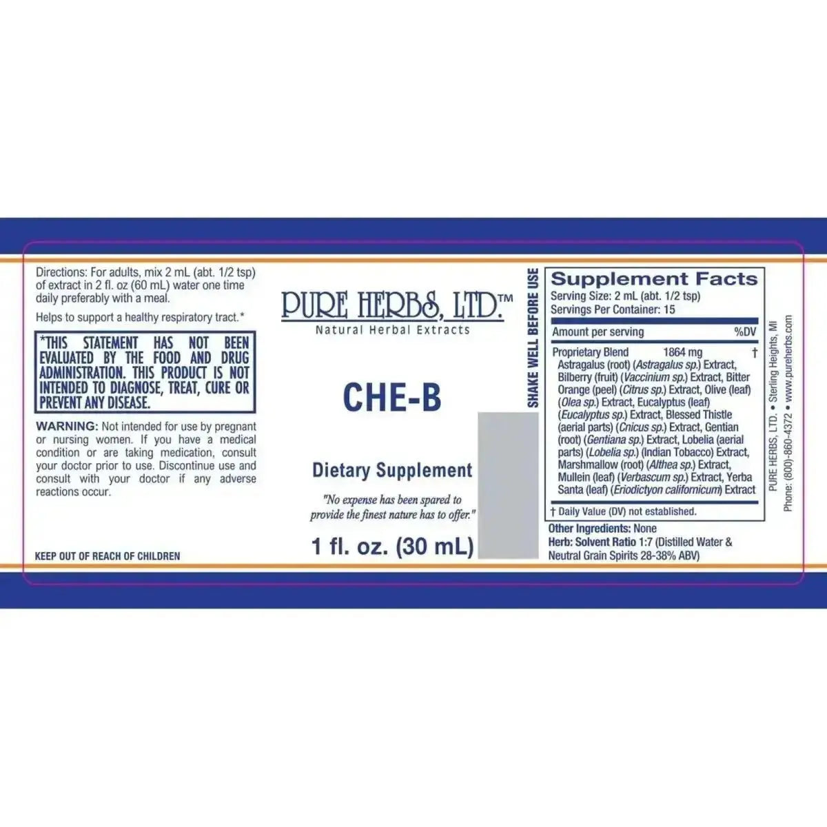 CHE - B - Futures ETC Tincture