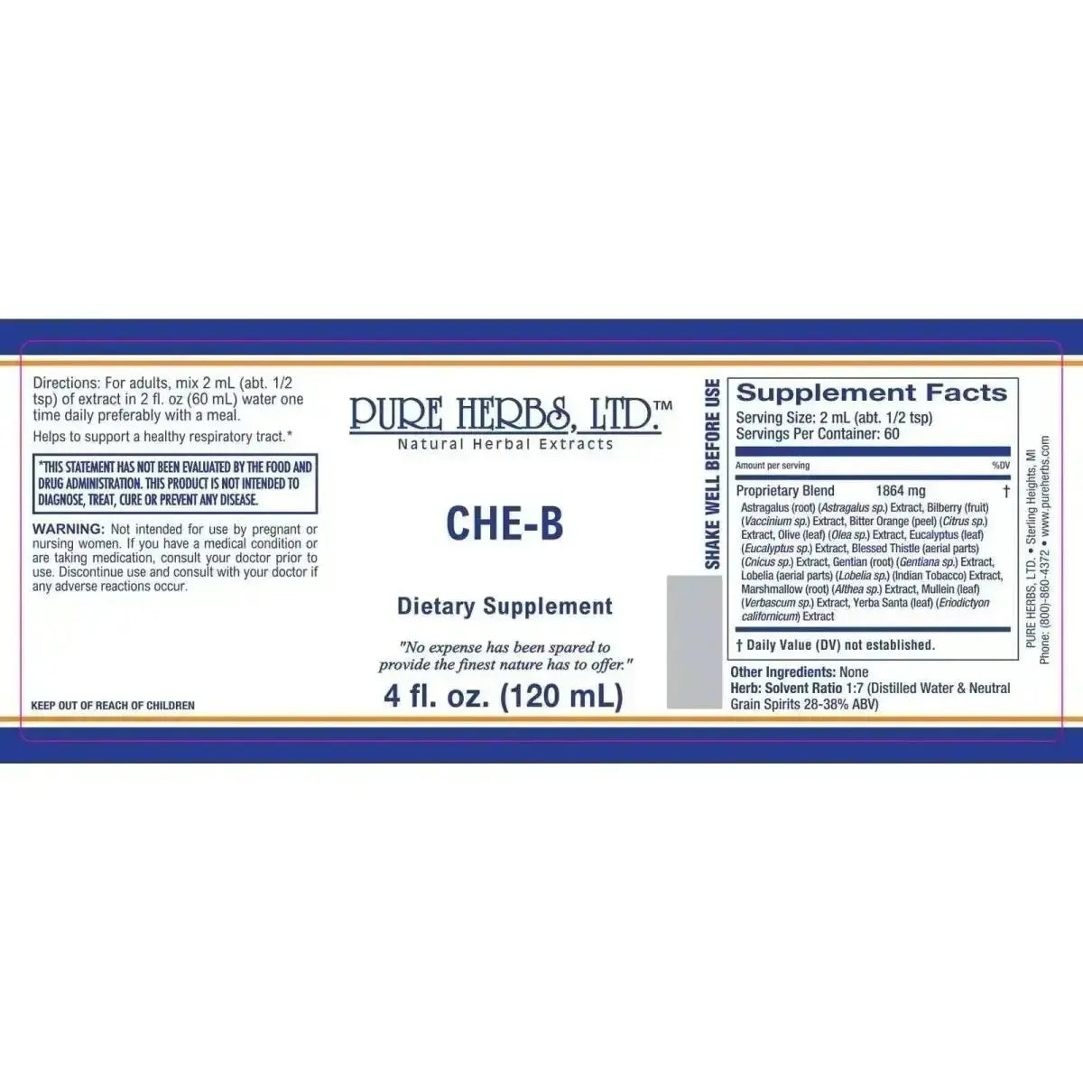 CHE - B - Futures ETC Tincture