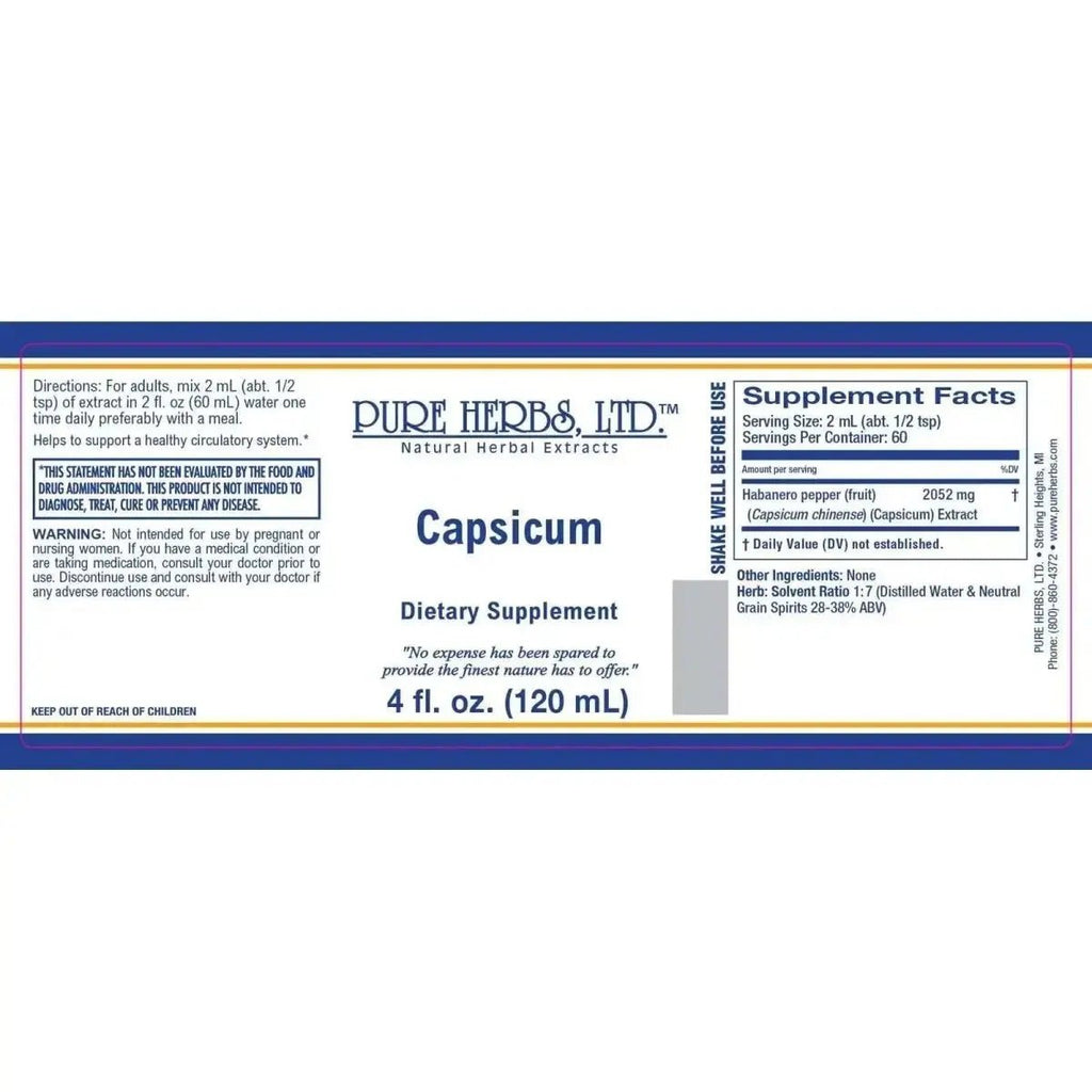 Capsicum (Red Habanero Pepper) - Futures ETC Tincture