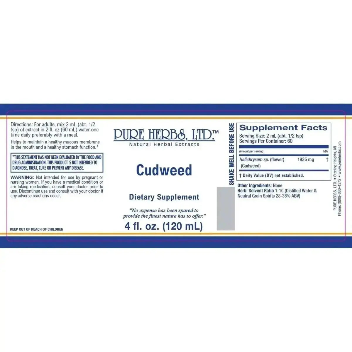 Cudweed (Gnaphalium) - Futures ETC Tincture