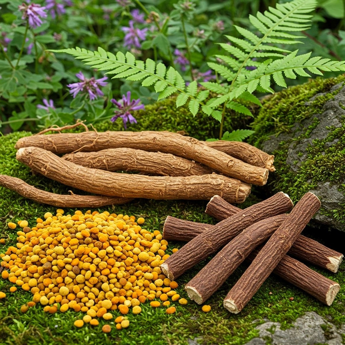 Formula Three (Bee Pollen, Indian Sarsaparilla, Licorice Root), Tincture, Futures ETC