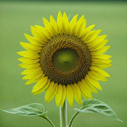 Helianthus annuus, Green Sunflower, Plants, Exotic, Herbs